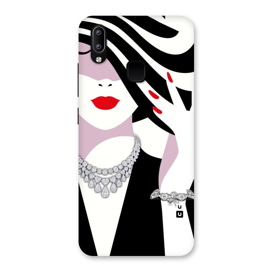 Women Beauty Back Case for Vivo Y93