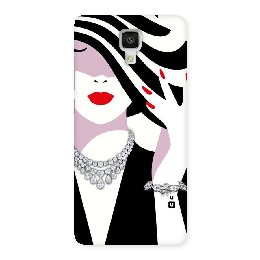 Women Beauty Back Case for Xiaomi Mi 4