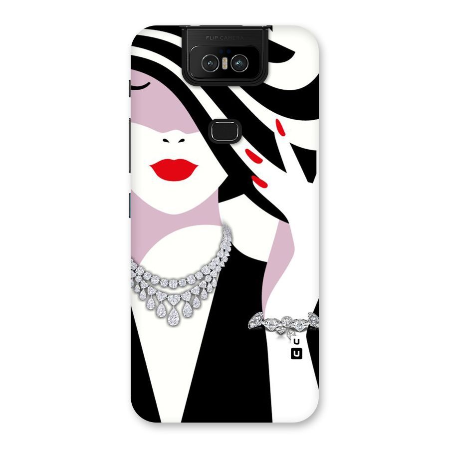 Women Beauty Back Case for Zenfone 6z