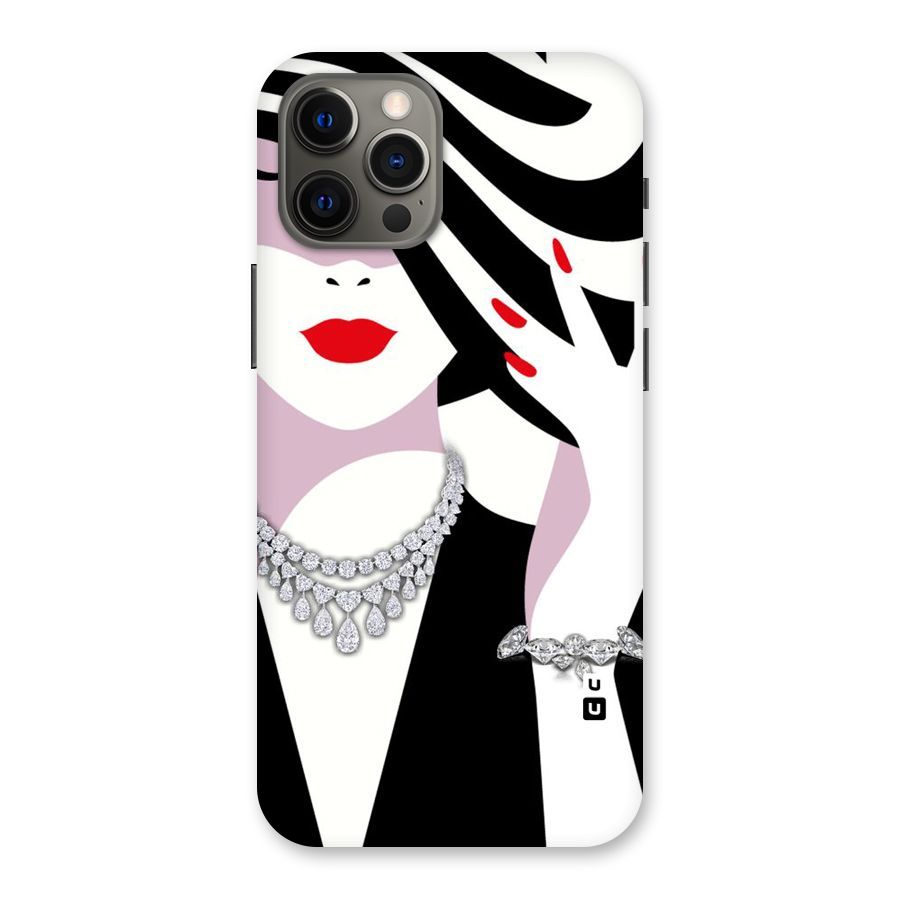 Women Beauty Back Case for iPhone 12 Pro Max