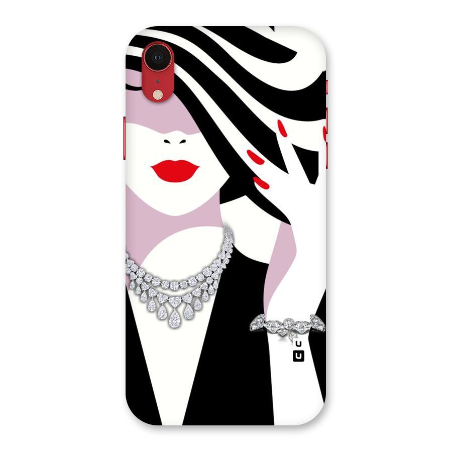 Women Beauty Back Case for iPhone XR
