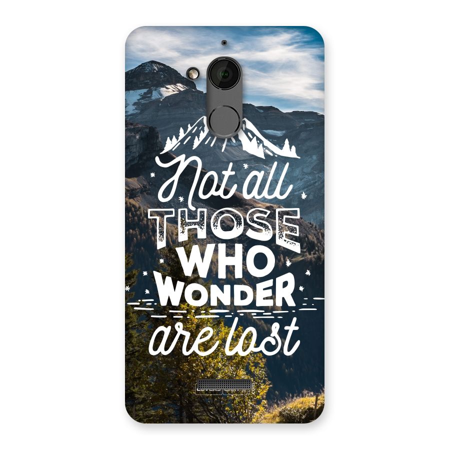 Wonder Lost Back Case for Coolpad Note 5