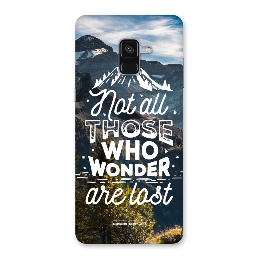 Wonder Lost Back Case for Galaxy A8 Plus