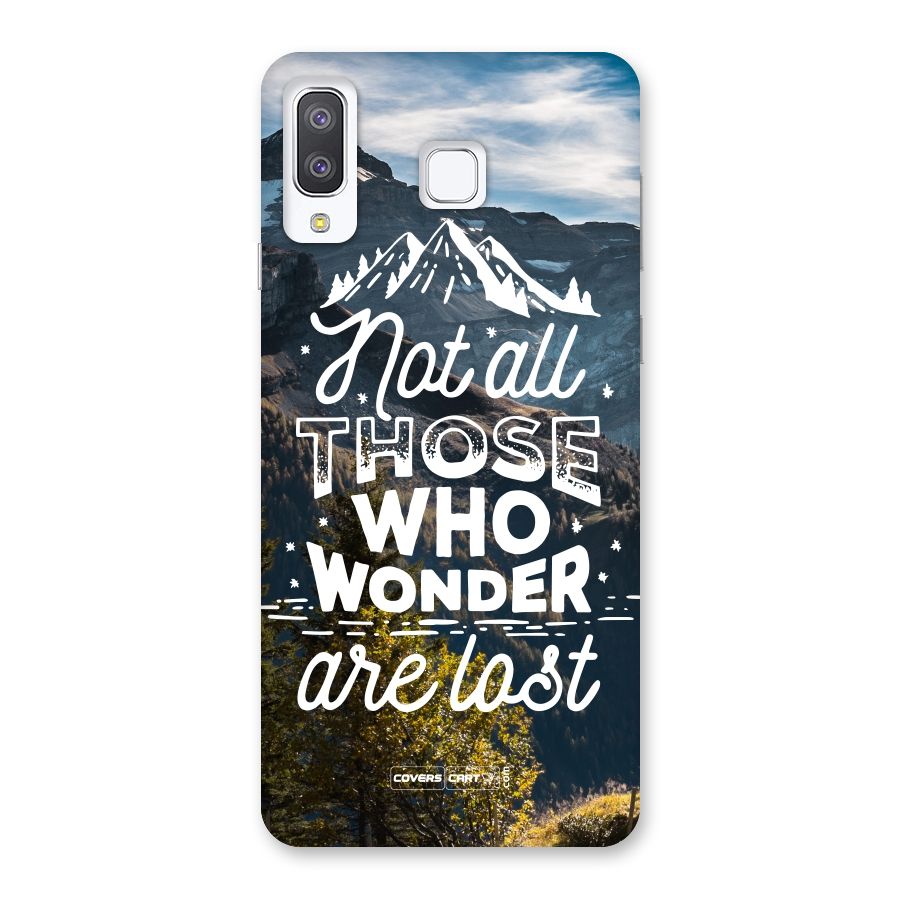 Wonder Lost Back Case for Galaxy A8 Star