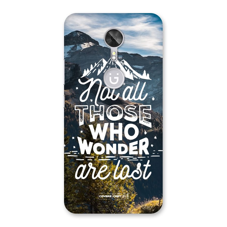 Wonder Lost Back Case for Gionee A1