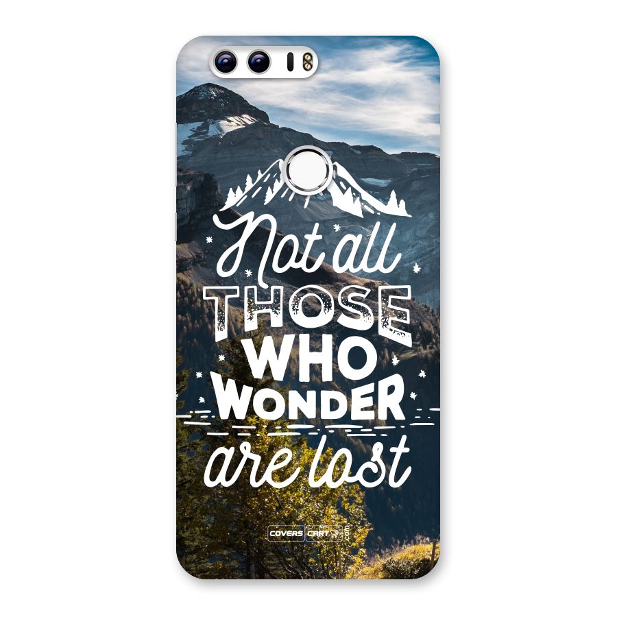 Wonder Lost Back Case for Honor 8
