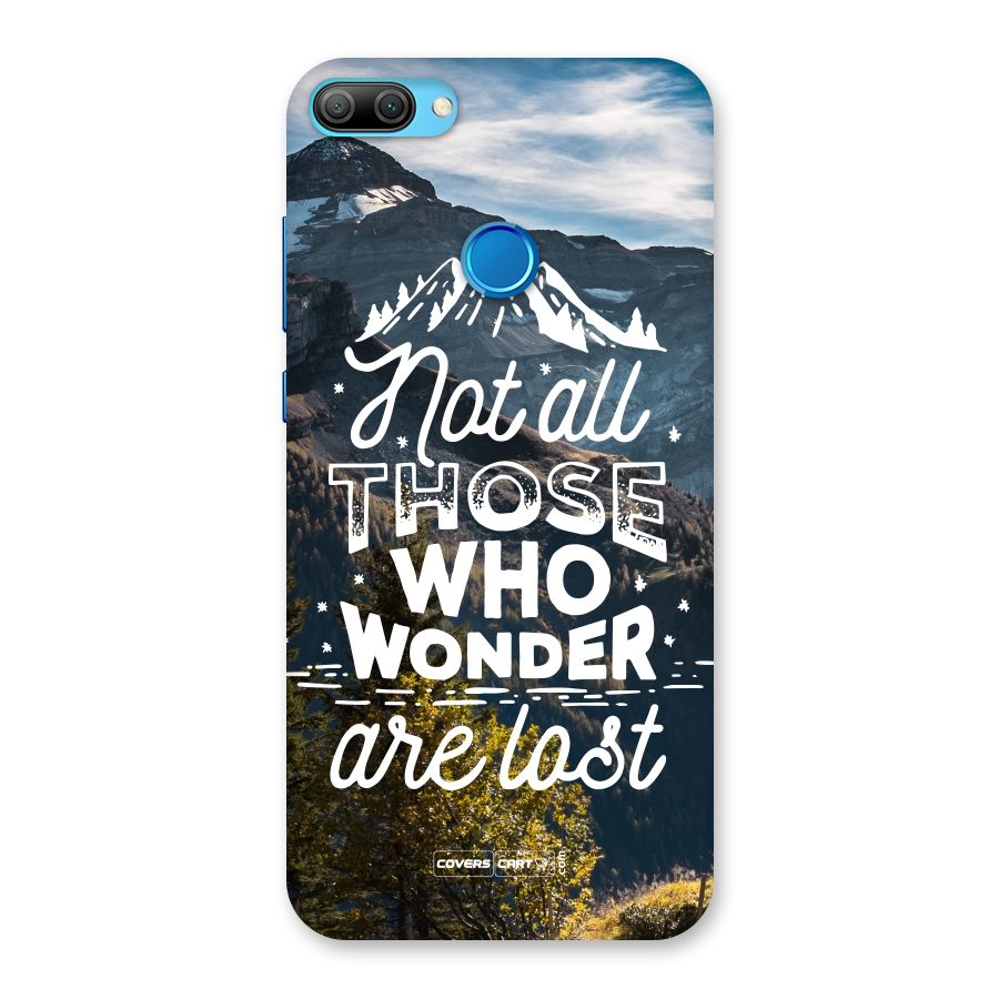Wonder Lost Back Case for Honor 9N