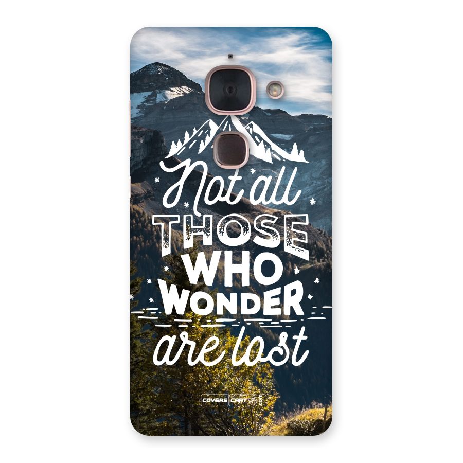 Wonder Lost Back Case for Le Max 2