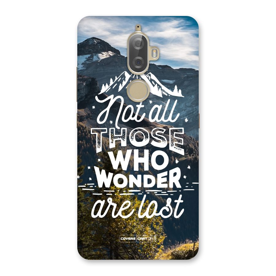 Wonder Lost Back Case for Lenovo K8 Plus