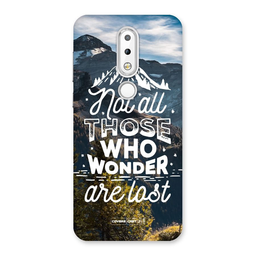 Wonder Lost Back Case for Nokia 6.1 Plus