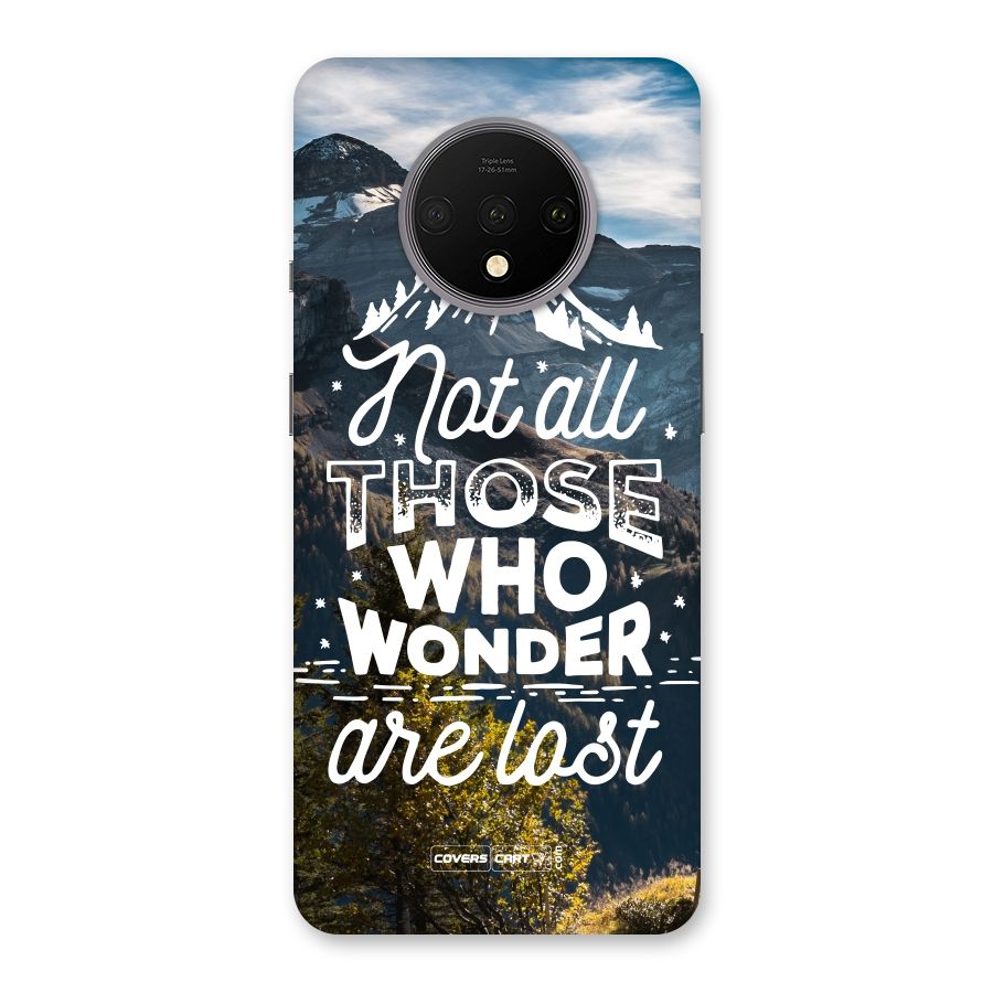 Wonder Lost Back Case for OnePlus 7T
