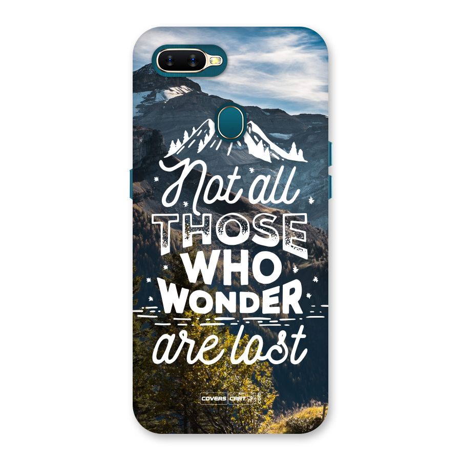 Wonder Lost Back Case for Oppo A11k