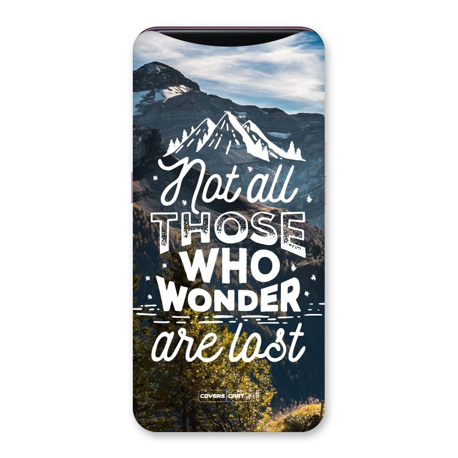 Wonder Lost Back Case for Oppo Find X