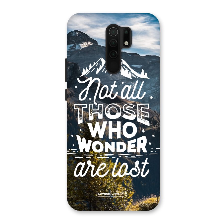 Wonder Lost Back Case for Poco M2
