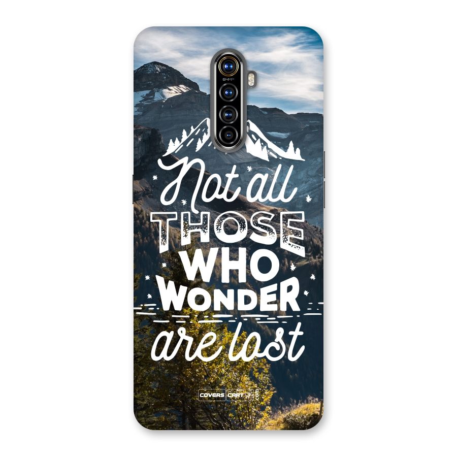 Wonder Lost Back Case for Realme X2 Pro