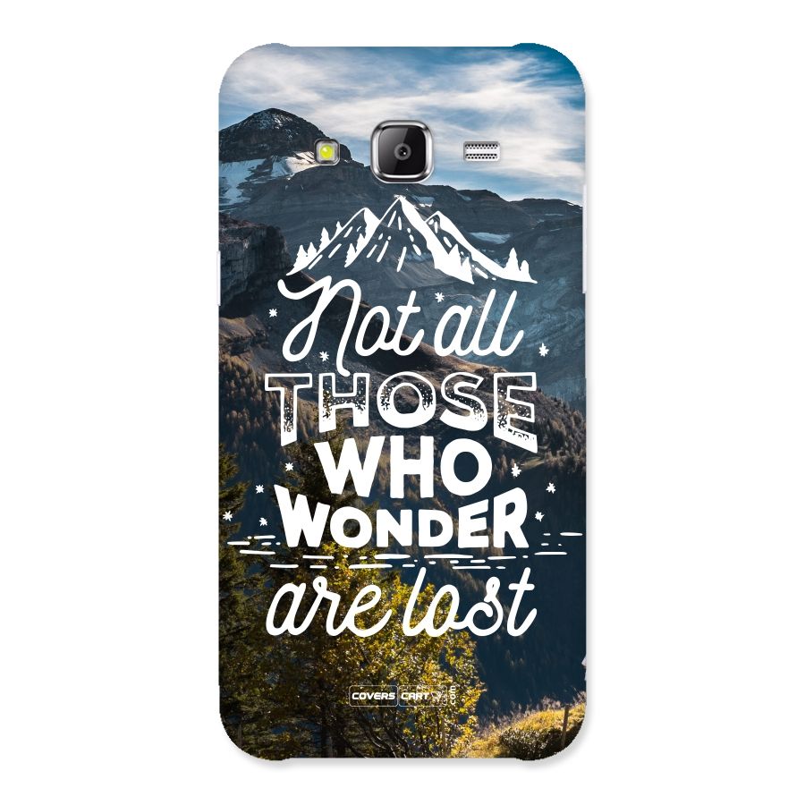 Wonder Lost Back Case for Samsung Galaxy J2 Prime
