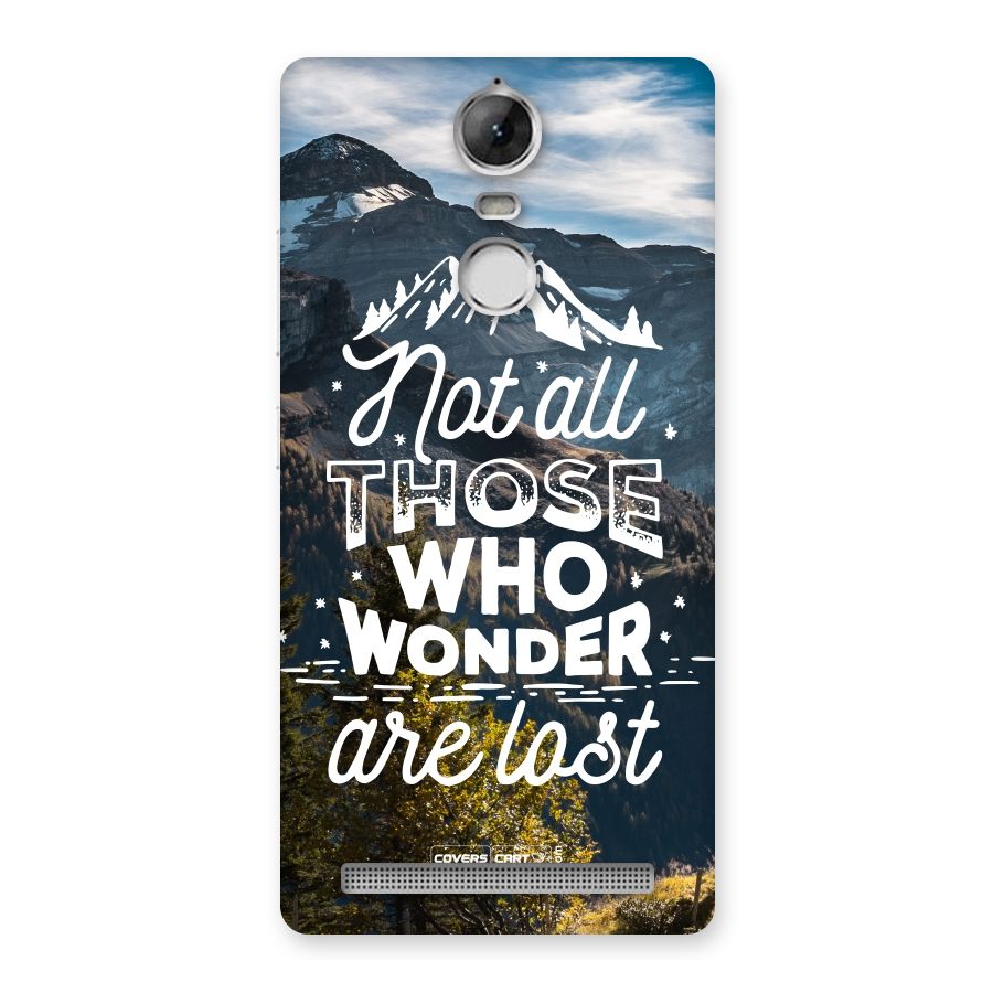 Wonder Lost Back Case for Vibe K5 Note