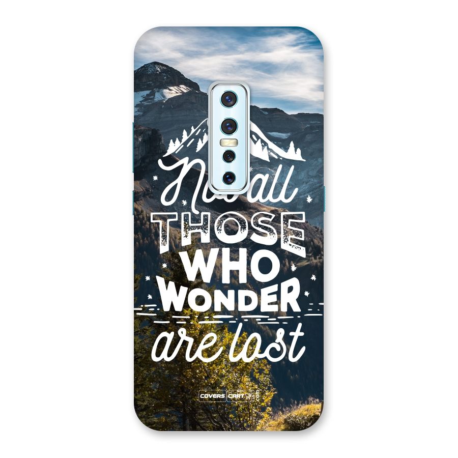 Wonder Lost Back Case for Vivo V17 Pro