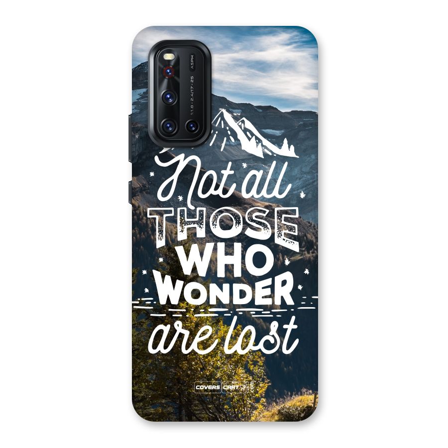 Wonder Lost Back Case for Vivo V19