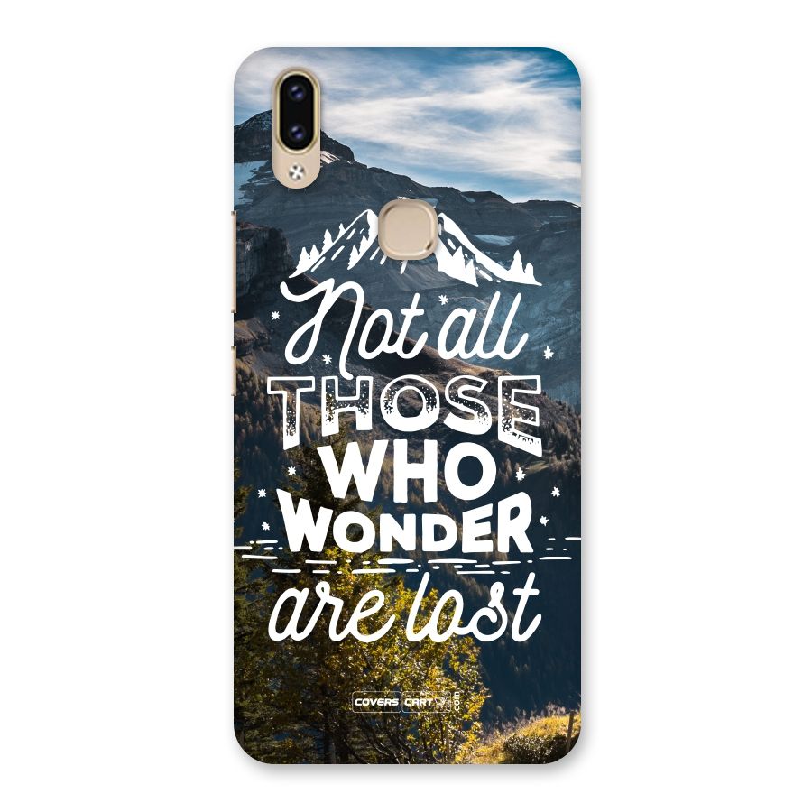 Wonder Lost Back Case for Vivo V9 Youth