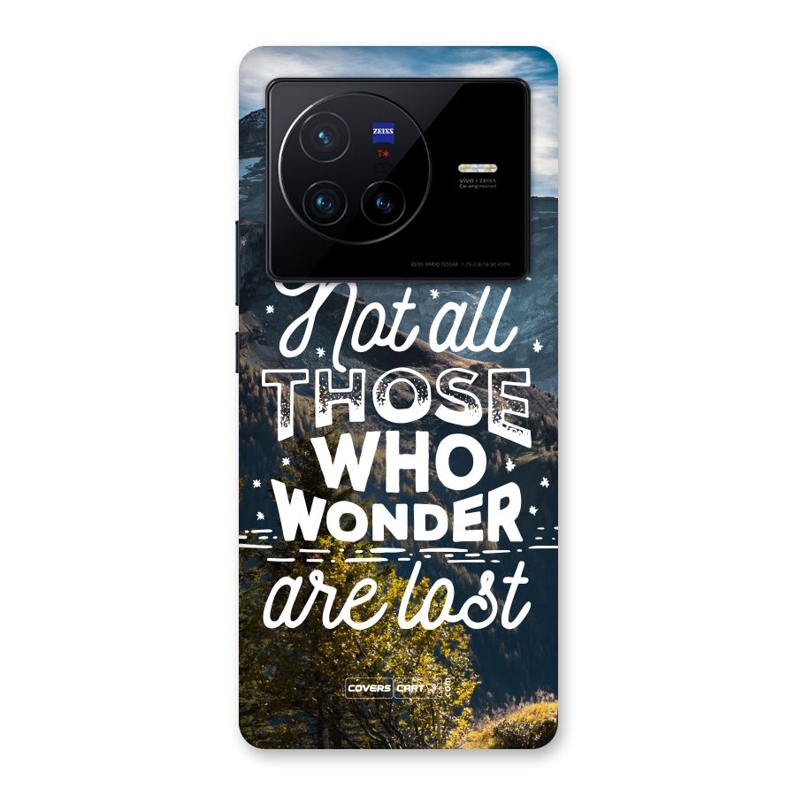 Wonder Lost Back Case for Vivo X80