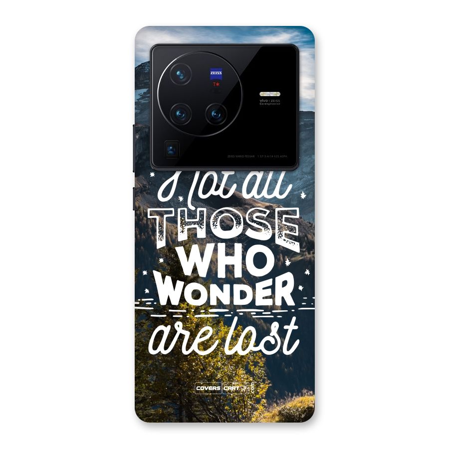 Wonder Lost Back Case for Vivo X80 Pro