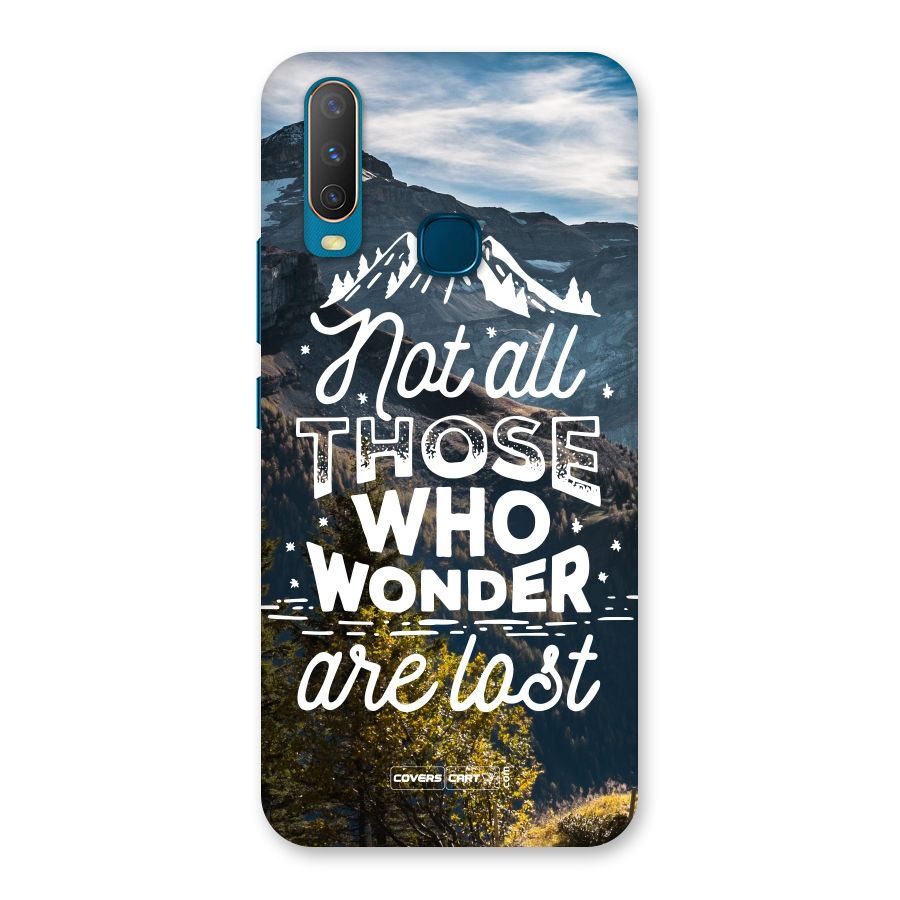 Wonder Lost Back Case for Vivo Y12