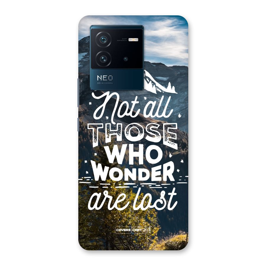 Wonder Lost Back Case for Vivo iQOO Neo 6 5G