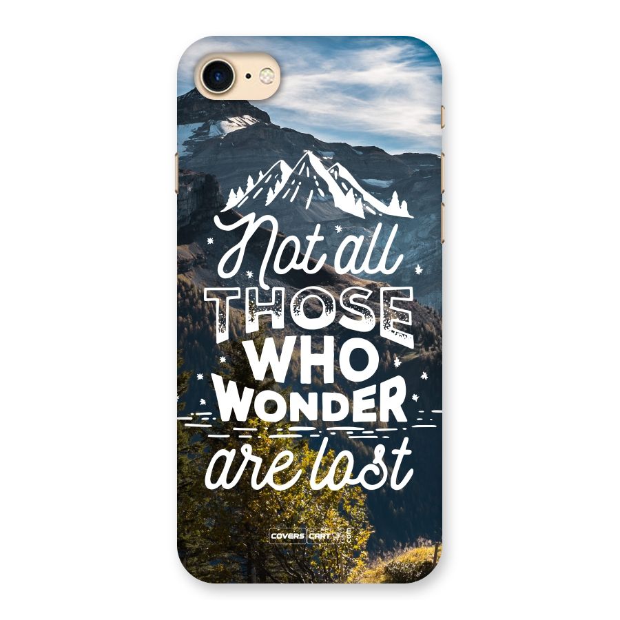 Wonder Lost Back Case for iPhone 7