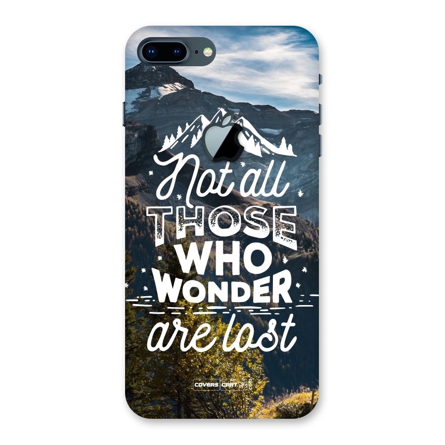 Wonder Lost Back Case for iPhone 7 Plus Apple Cut