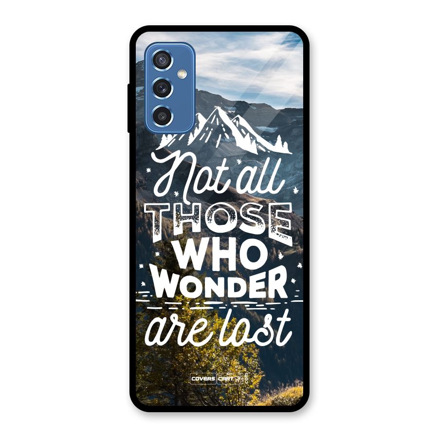 Wonder Lost Glass Back Case for Galaxy M52 5G