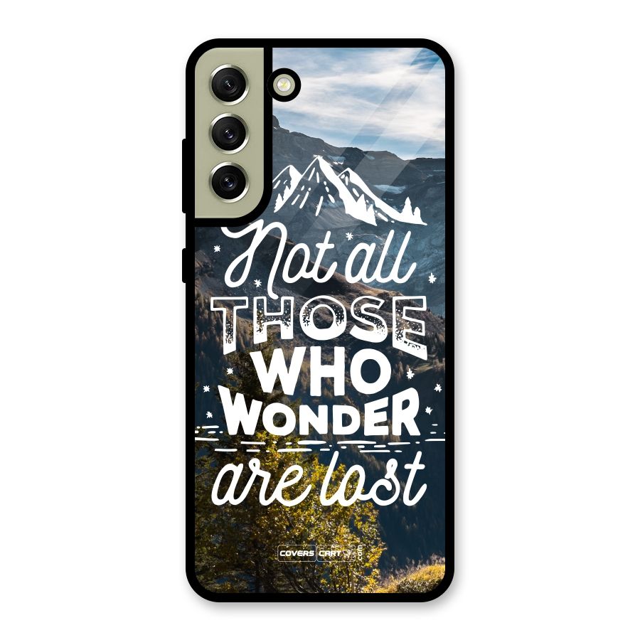 Wonder Lost Glass Back Case for Galaxy S21 FE 5G