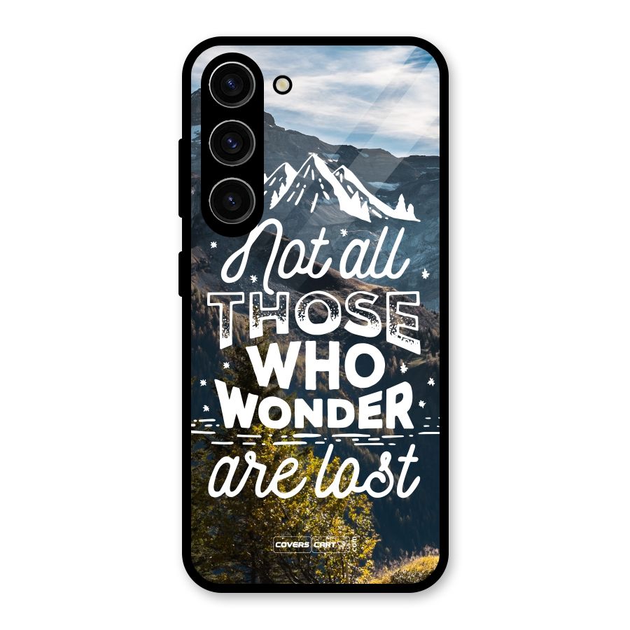 Wonder Lost Glass Back Case for Galaxy S23