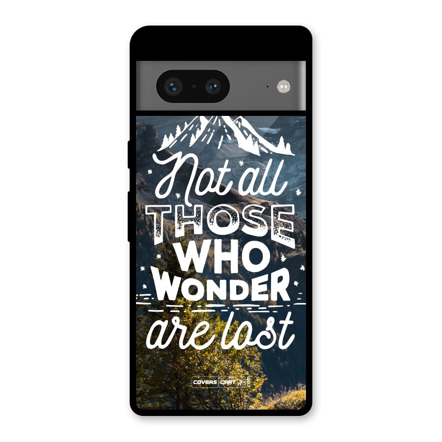 Wonder Lost Glass Back Case for Google Pixel 7