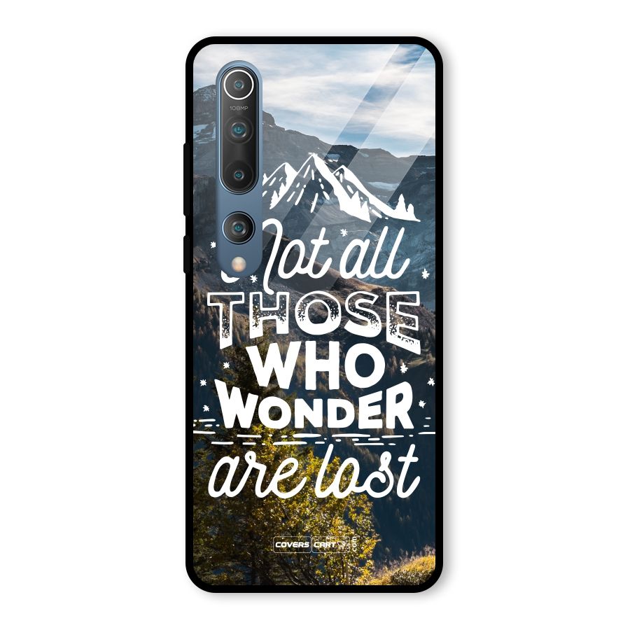 Wonder Lost Glass Back Case for Mi 10