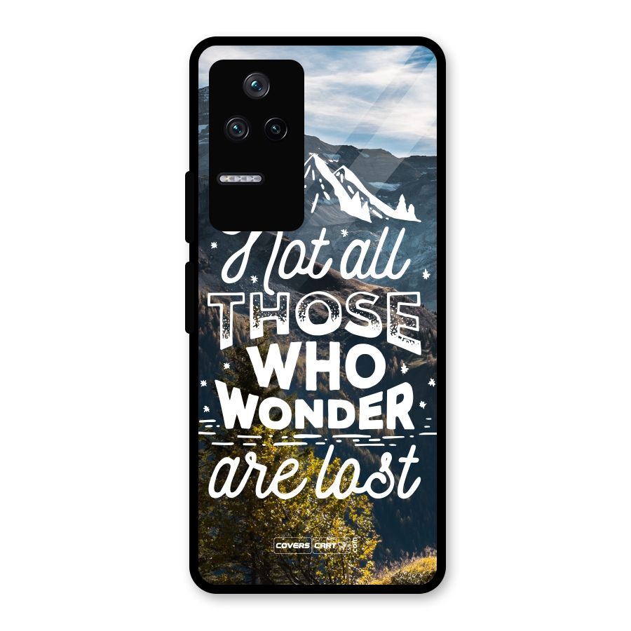 Wonder Lost Glass Back Case for Poco F4 5G