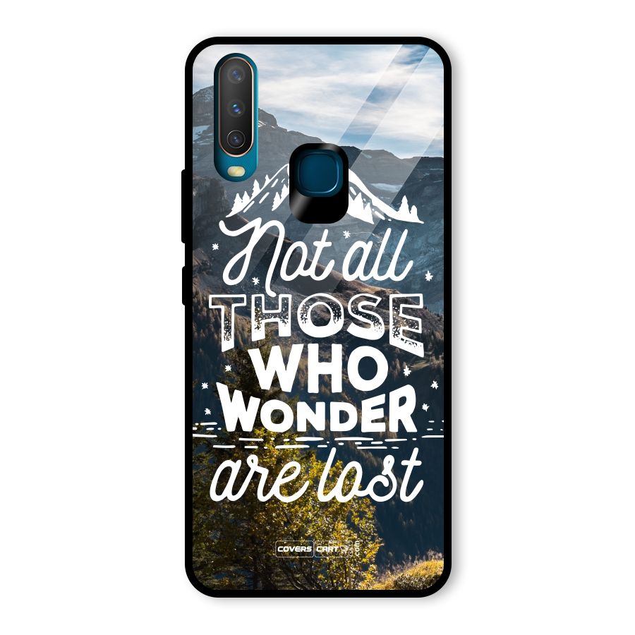 Wonder Lost Glass Back Case for Vivo U10