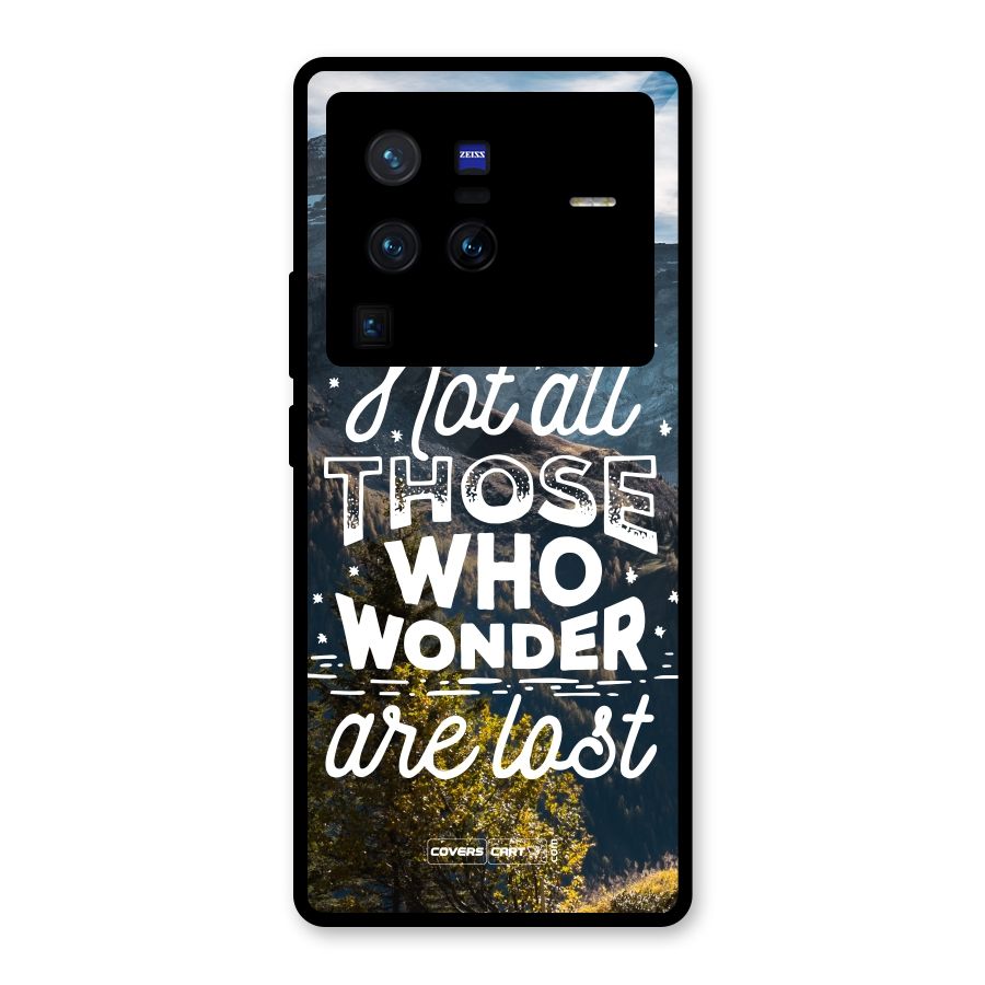 Wonder Lost Glass Back Case for Vivo X80 Pro