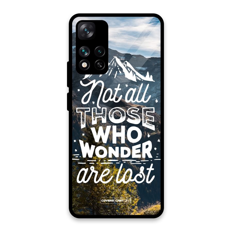 Wonder Lost Glass Back Case for Xiaomi 11i HyperCharge 5G