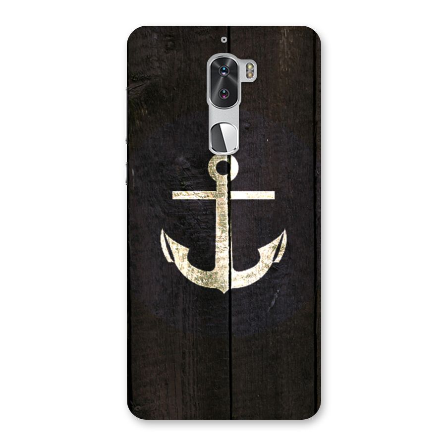 Wood Anchor Back Case for Coolpad Cool 1