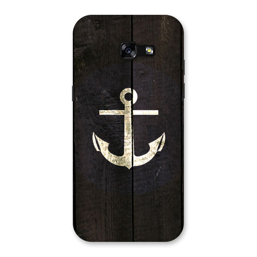 Wood Anchor Back Case for Galaxy A5 2017