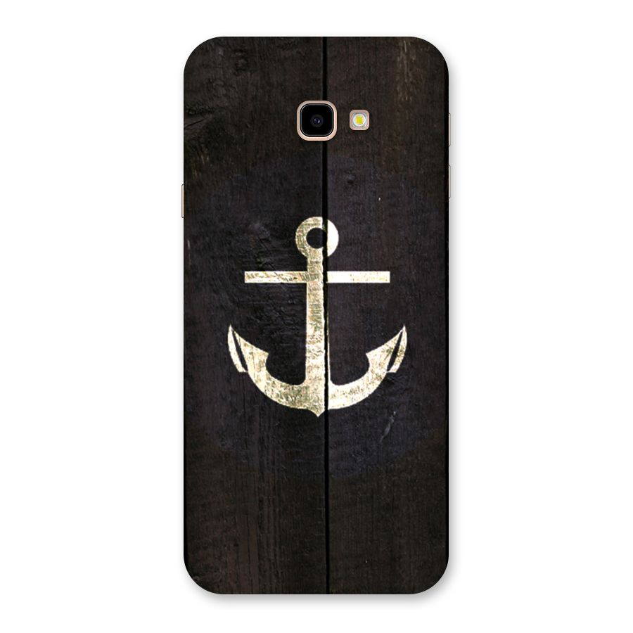 Wood Anchor Back Case for Galaxy J4 Plus