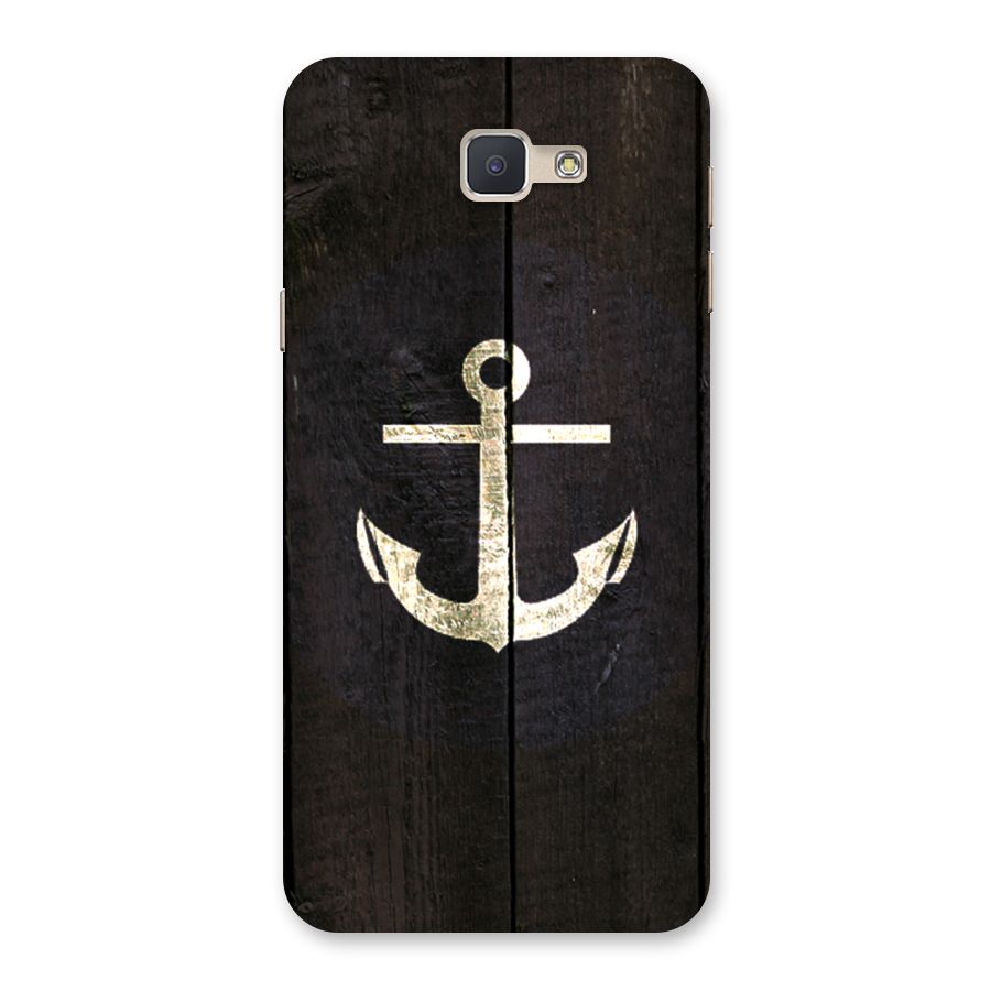 Wood Anchor Back Case for Galaxy J5 Prime