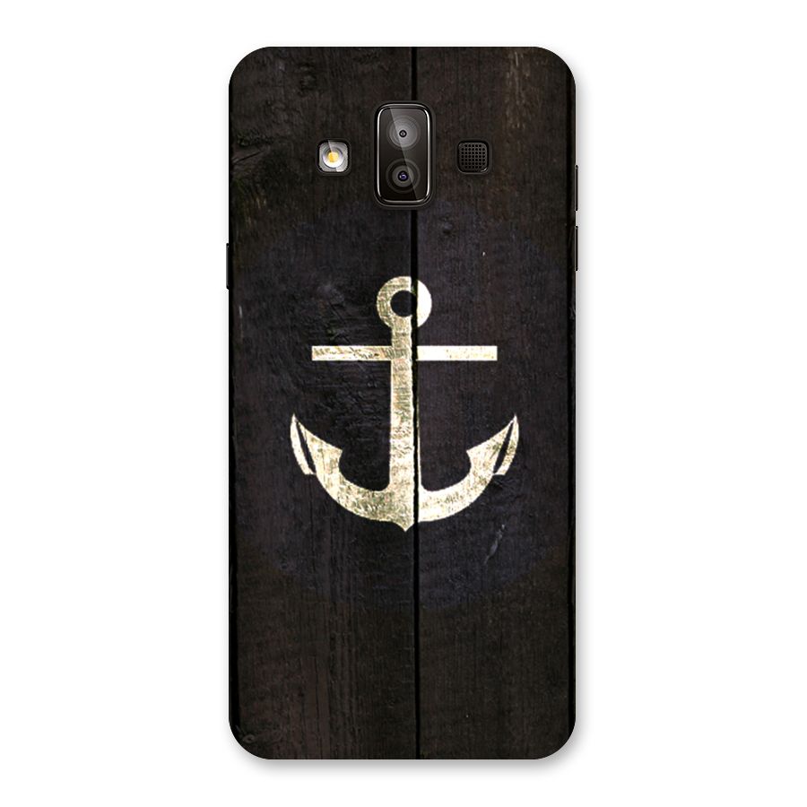 Wood Anchor Back Case for Galaxy J7 Duo