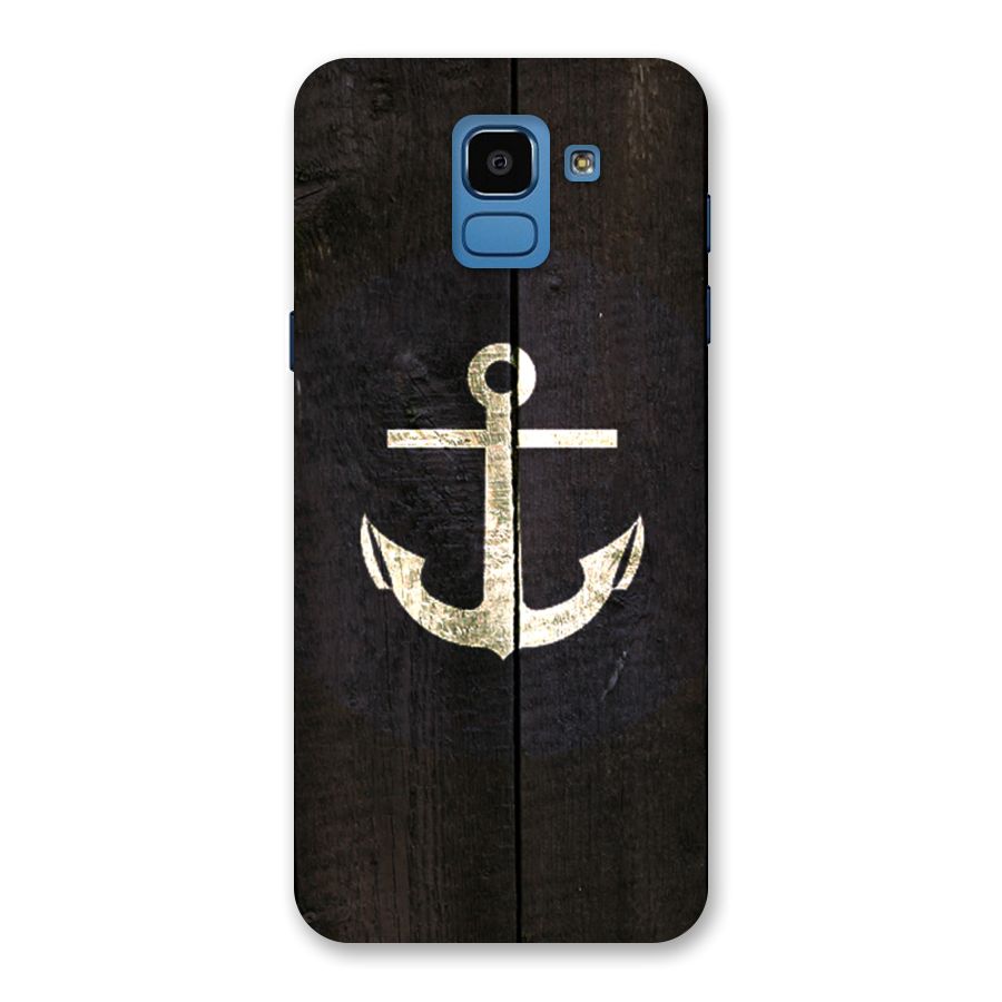 Wood Anchor Back Case for Galaxy On6