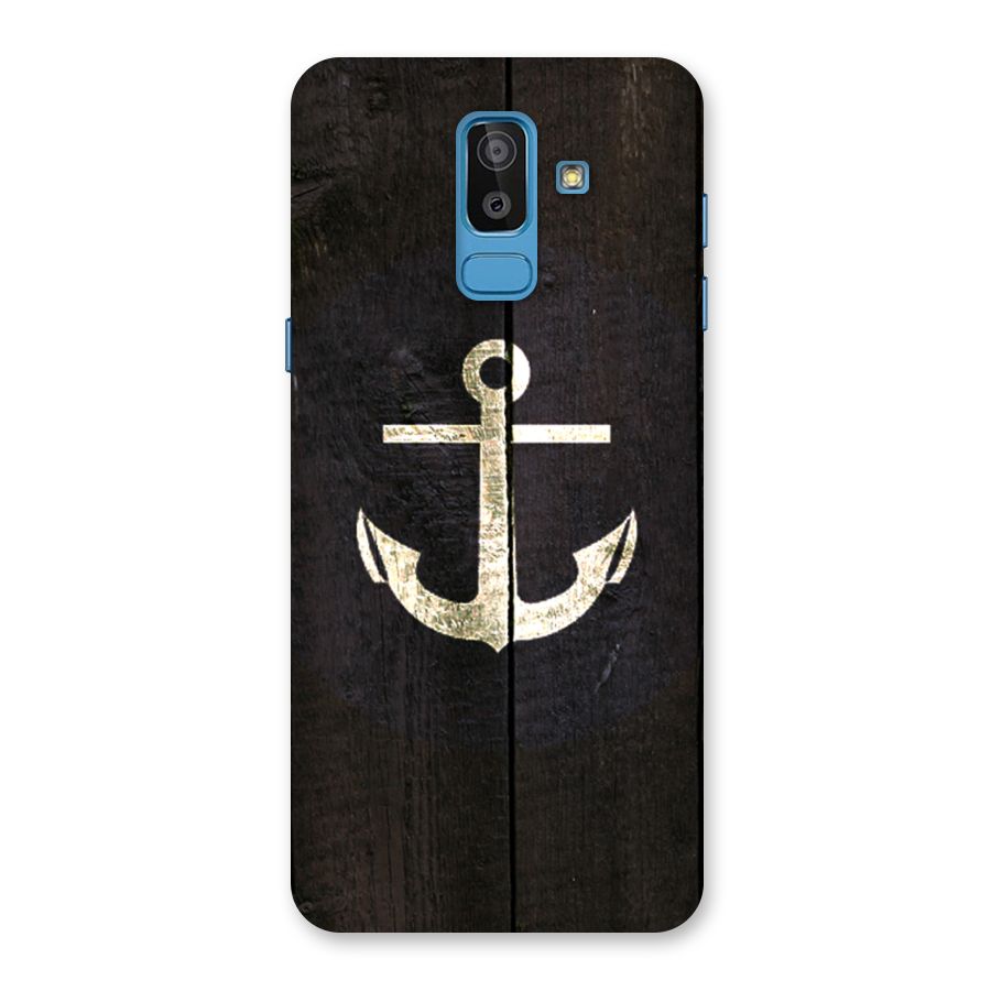 Wood Anchor Back Case for Galaxy On8 (2018)