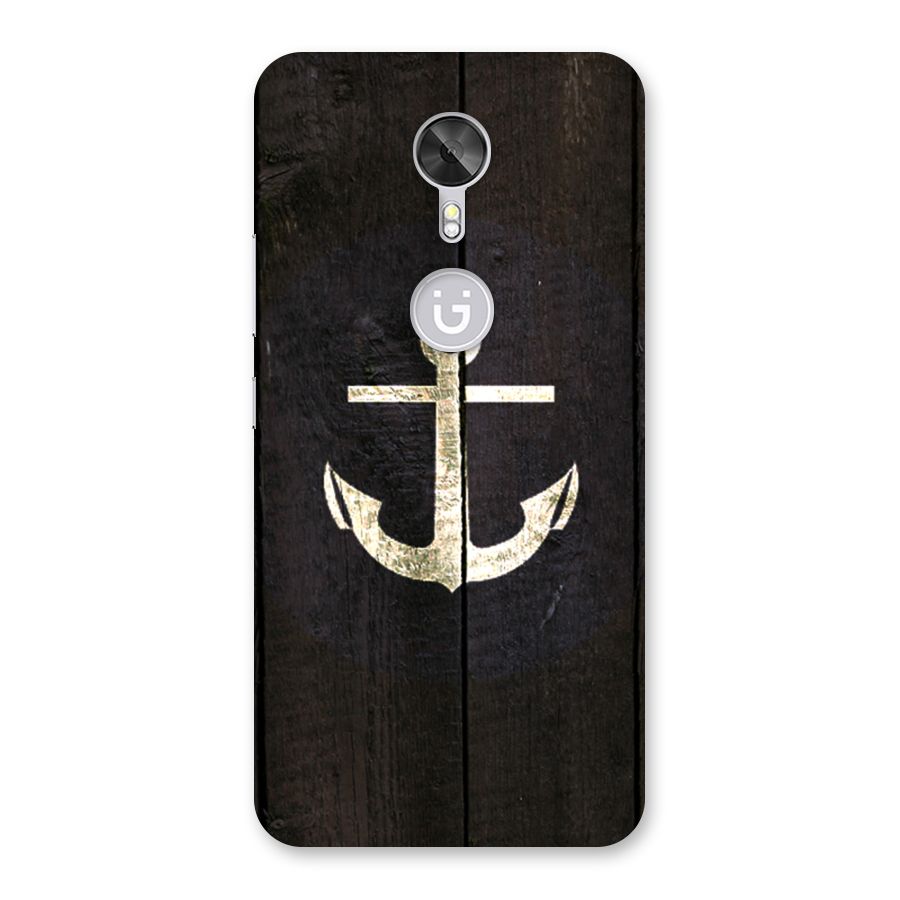 Wood Anchor Back Case for Gionee A1