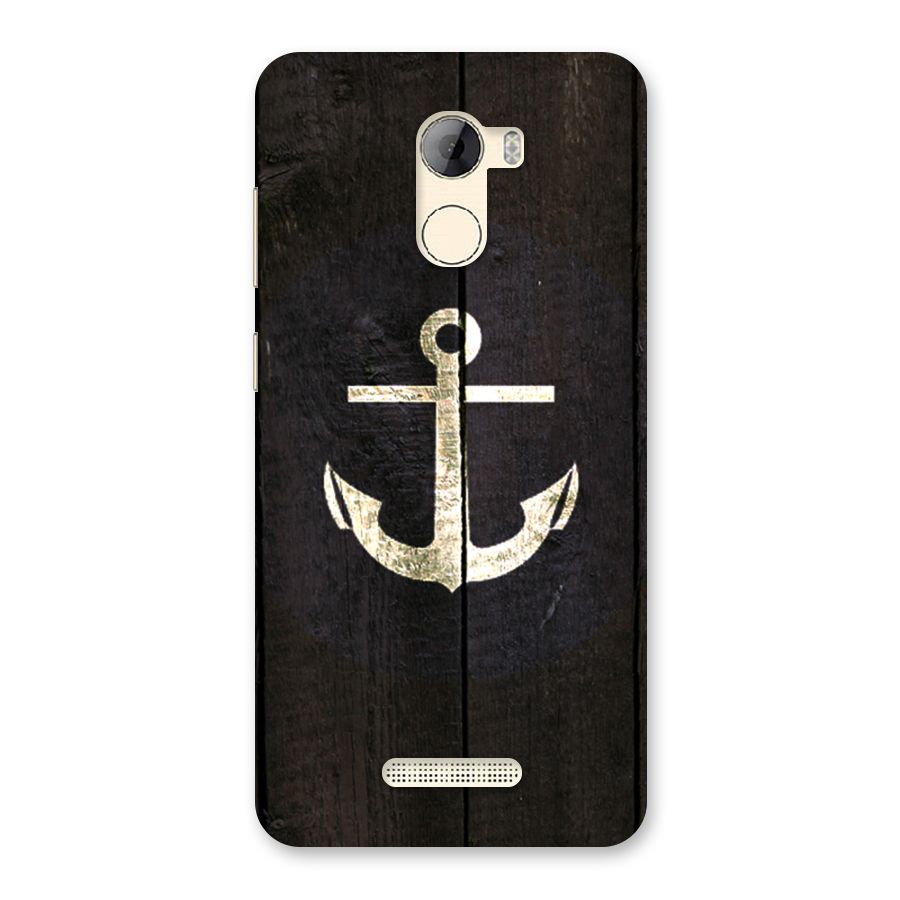 Wood Anchor Back Case for Gionee A1 LIte