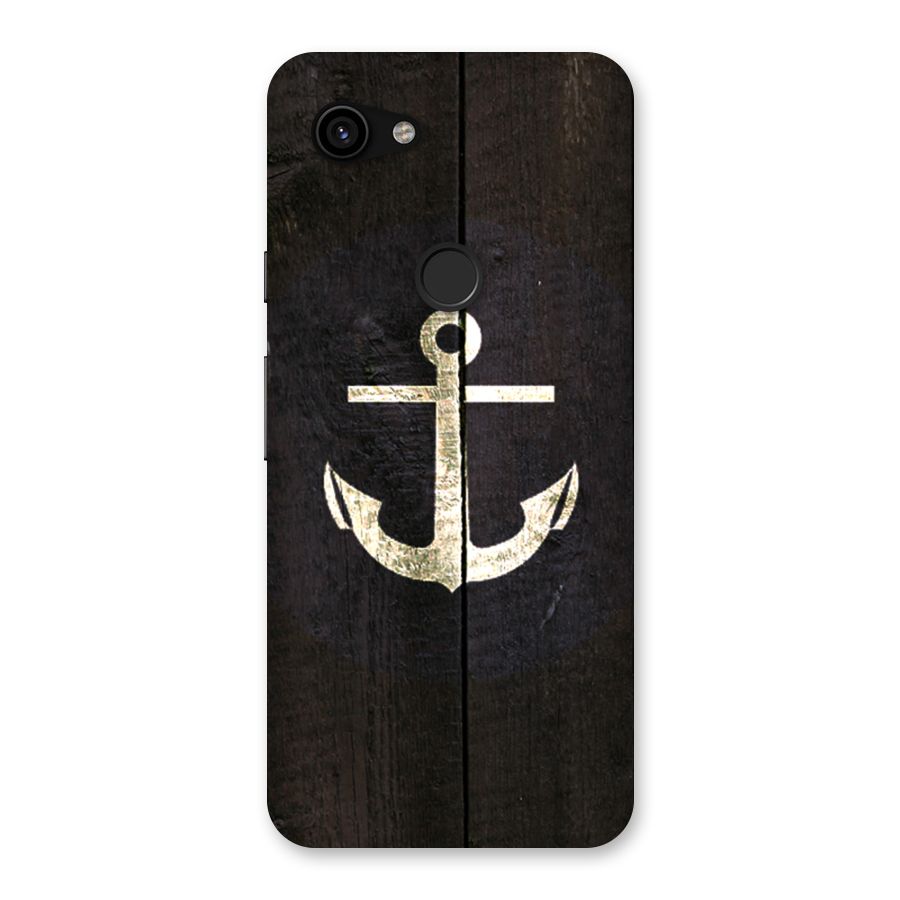 Wood Anchor Back Case for Google Pixel 3a