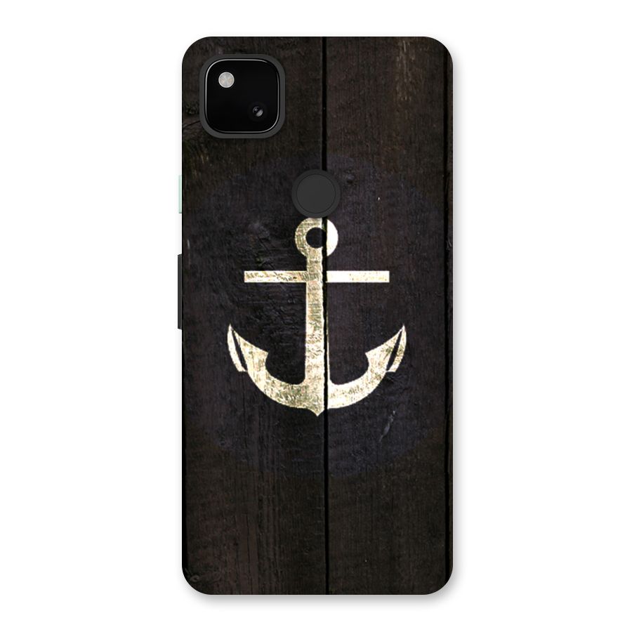 Wood Anchor Back Case for Google Pixel 4a